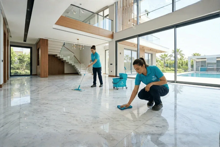 Boş Villa Temizliği Antalya - Profesyonel Temizlik